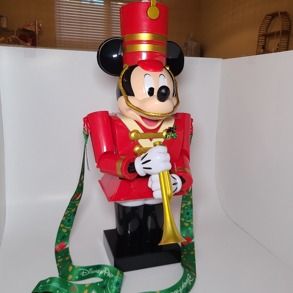 Disney Parks - Mickey Mouse Toy Soldier Popcorn Bucket - Christmas 2023